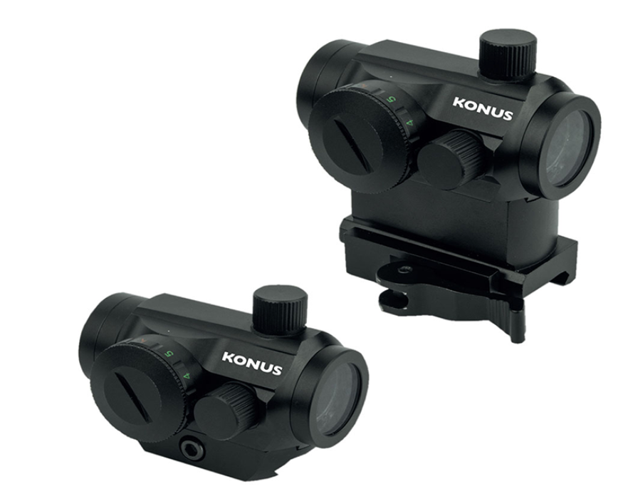 Nuclear - 1x22 Czerwony/Zielony Punktowy Celownik QR Adapter – Konus