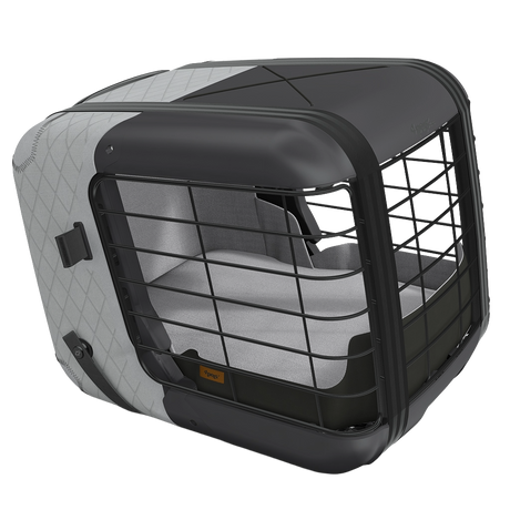 Caree cool grey – transporter samochodowy dla psa i kota