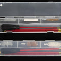 Reinigungsgarnitur 3-teilig Stahl/PVC Stock, Box 9mm.