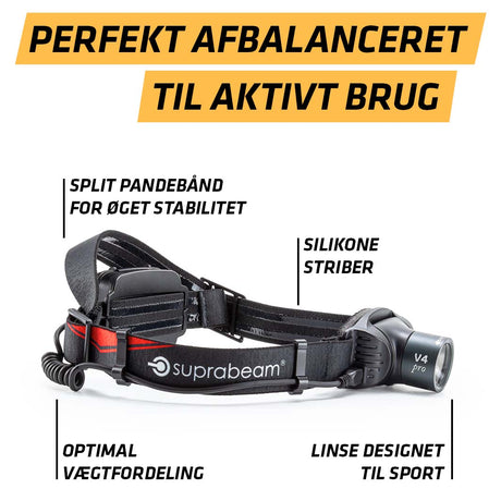 V4pro wiederaufladbar - Suprabeam