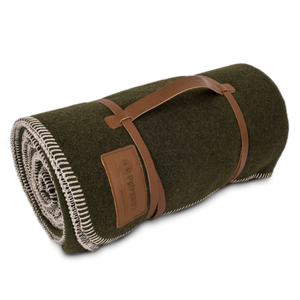 Petromax Wolldecke 150 x 200 cm smoky – Bordeau Red/Chocolate Brown – Petromax