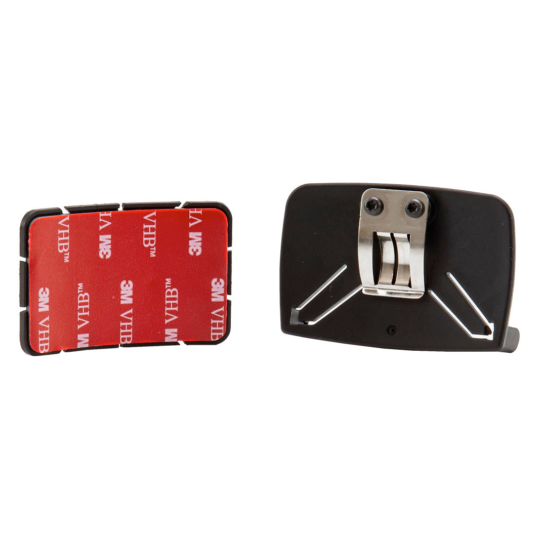 Helmbefestigungsset mit Clips und selbstklebendem Adapter - Suprabeam