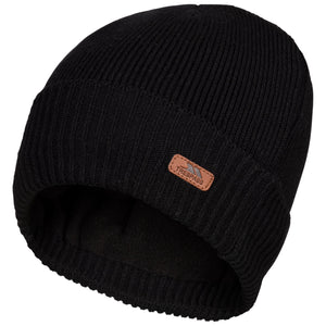 Chuck- Unisex Waterproof Beanie - Black - Trespass