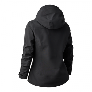 Lady Sarek Shelljacke mit Kapuze Schwarz - Deerhunter