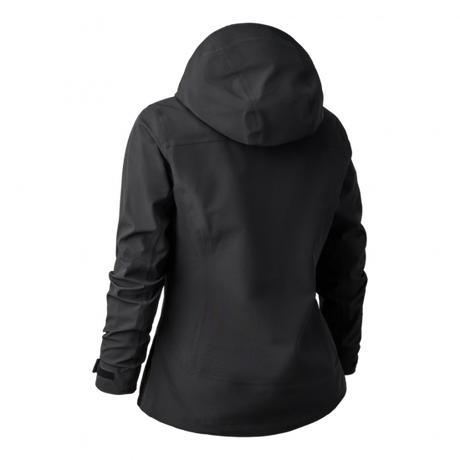 Lady Sarek Shelljacke mit Kapuze Schwarz - Deerhunter