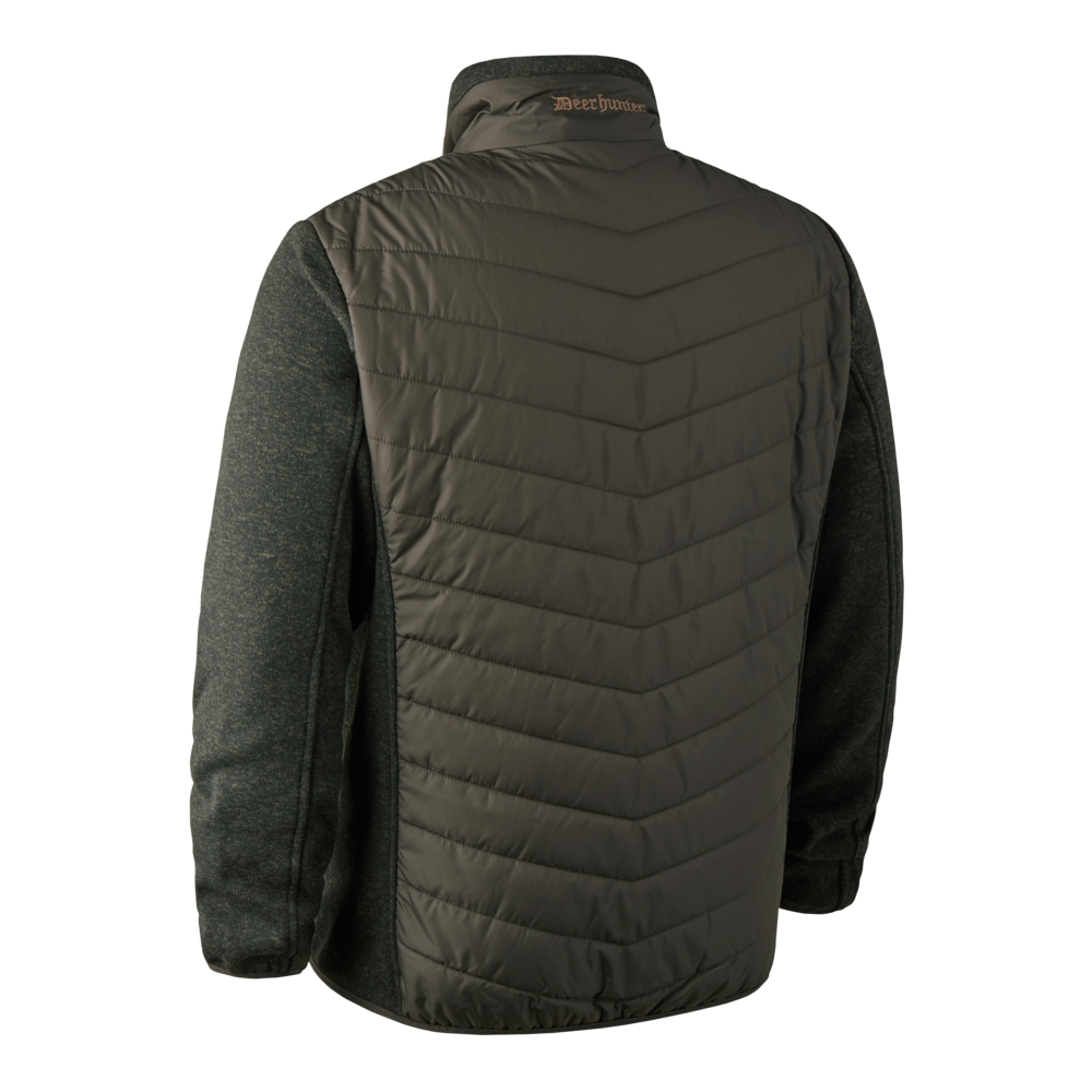 Moor Steppjacke mit Strick Grün - Deerhunter