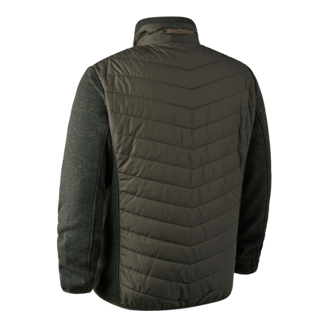 Moor Steppjacke mit Strick Grün - Deerhunter