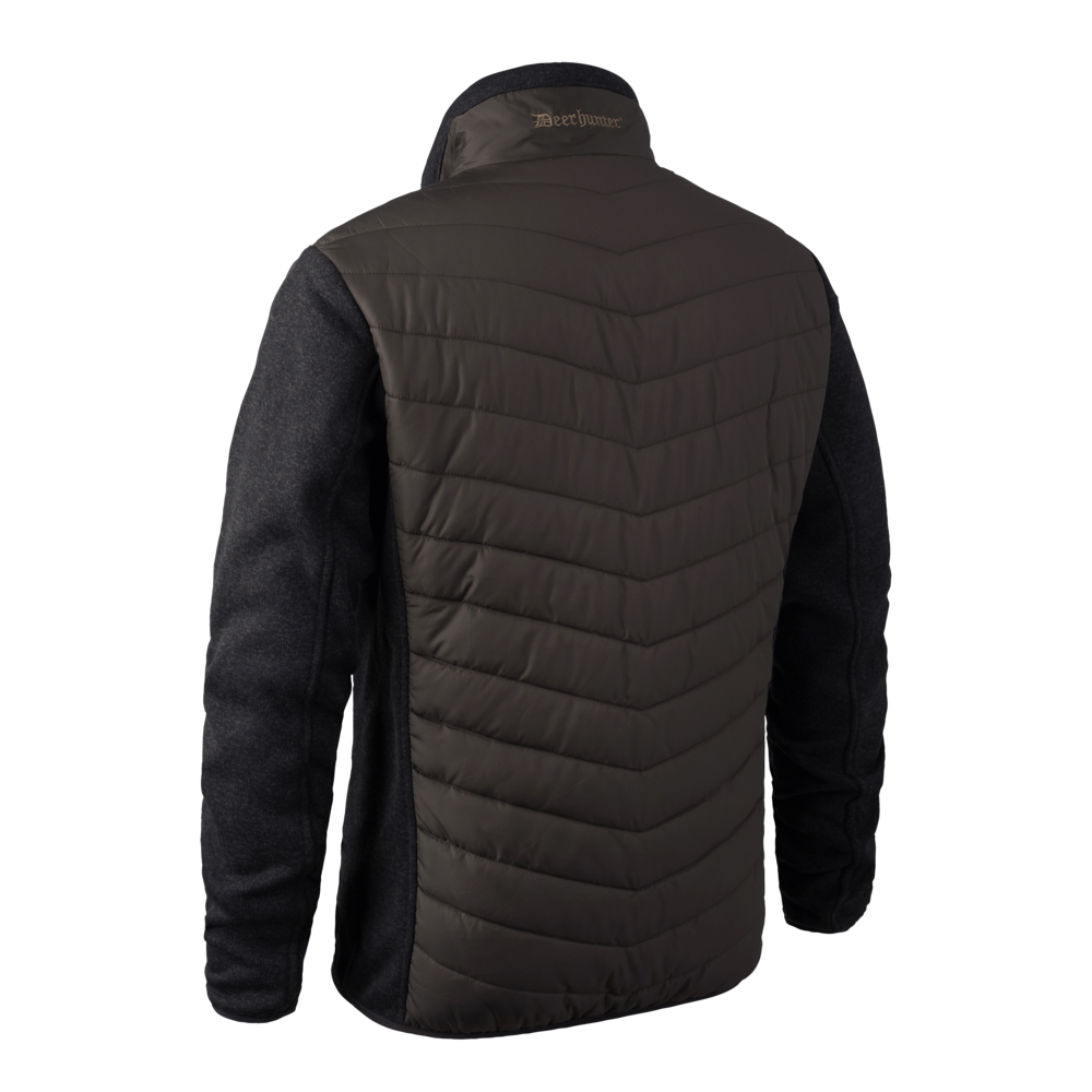 Moor Steppjacke mit Strick - Braun - Deerhunter