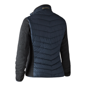 Lady Caroline Wattierte Jacke - Blau - Deerhunter