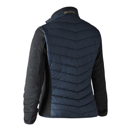 Lady Caroline Wattierte Jacke - Blau - Deerhunter