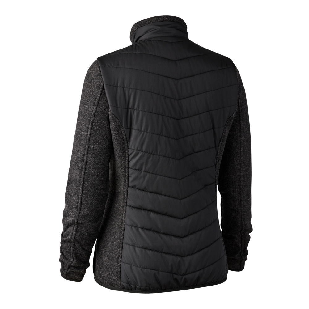 Lady Caroline Wattierte Jacke Schwarz - Deerhunter