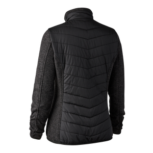 Lady Caroline Wattierte Jacke Schwarz - Deerhunter
