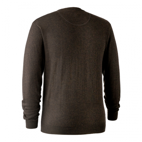 Kingston Strickpullover mit Rundhalsausschnitt Dark Elm - Deerhunter