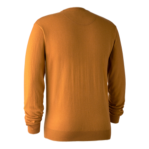 Kingston Pullover mit rundem Hals Golden Oak - Deerhunter