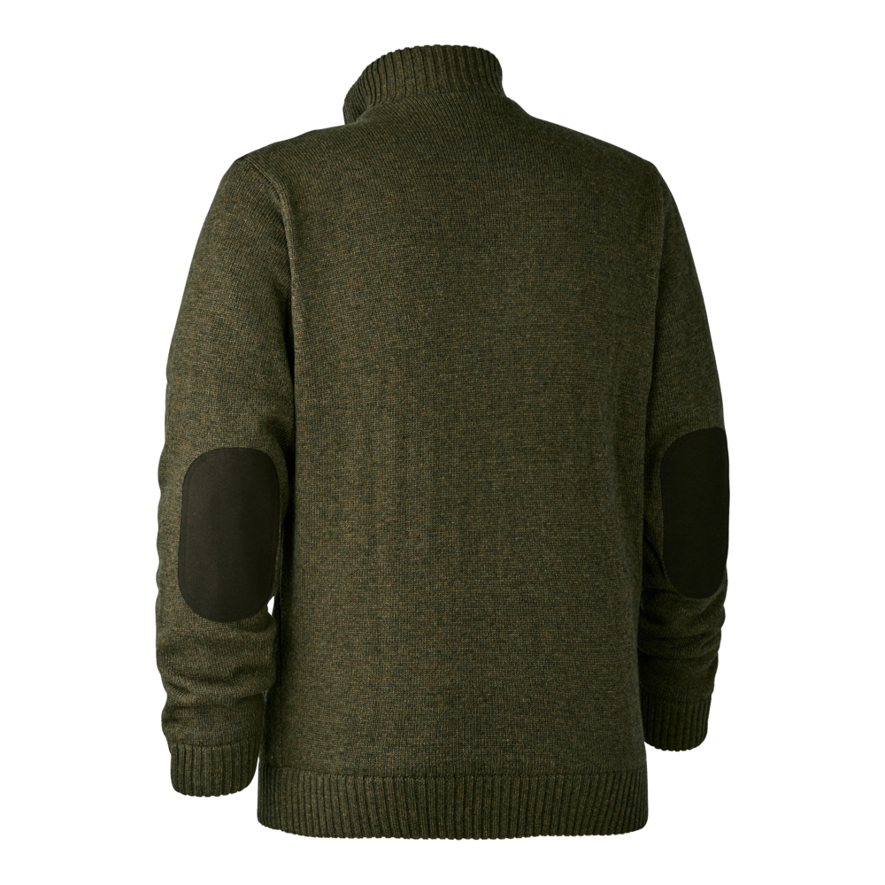 Carlisle Gestrickter Cardigan mit Wetterschutz - Cypress - Deerhunter