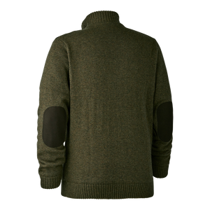 Carlisle Gestrickter Cardigan mit Wetterschutz - Cypress - Deerhunter