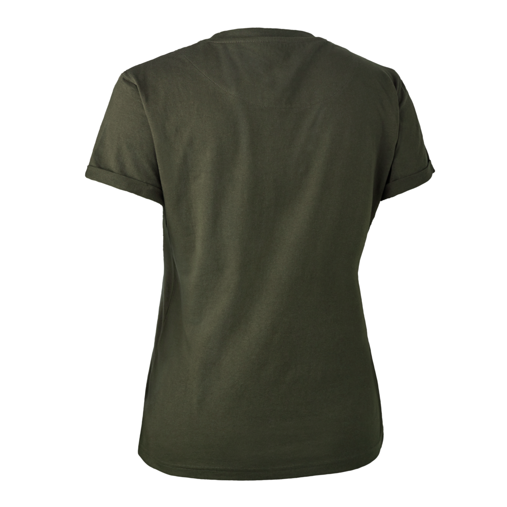 Lady T-Shirt mit Schild - Deerhunter