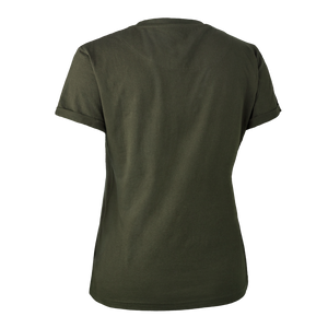 Lady T-Shirt mit Schild - Deerhunter