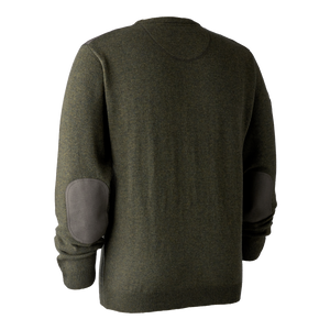 Sheffield Strickpullover mit Rundhalsausschnitt - Grün - Deerhunter