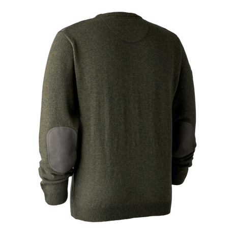 Sheffield Strickpullover mit Rundhalsausschnitt - Grün - Deerhunter
