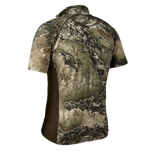 Excape isoliertes T-Shirt mit Reißverschluss am Hals - Deerhunter