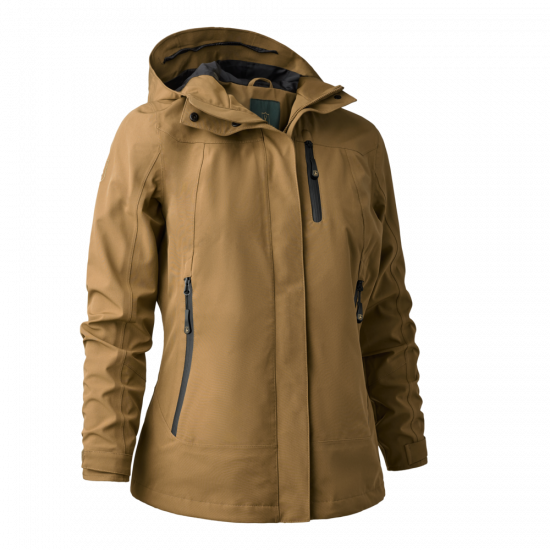 Lady Sarek Shell-Jacke mit Kapuze - Butternut - Deerhunter