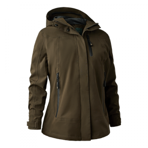 Lady Sarek Shell-Jacke mit Kapuze - Fallen leaf - Deerhunter