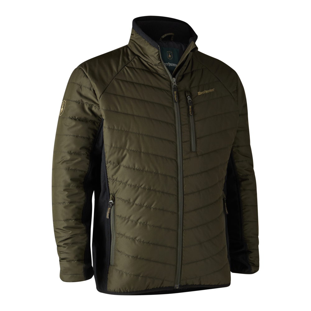 Moor Wattierte Jacke mit Softshell - Deerhunter