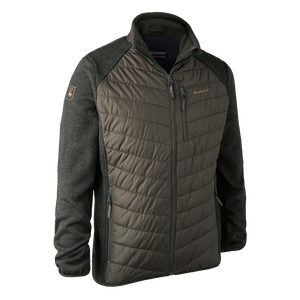 Moor Steppjacke mit Strick Grün - Deerhunter
