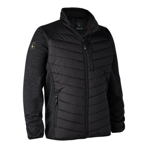 Moor Steppjacke mit Strick Schwarz - Deerhunter