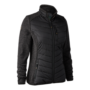 Lady Caroline Wattierte Jacke Schwarz - Deerhunter