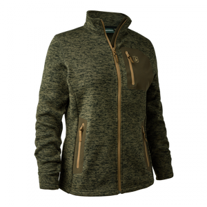 Lady Sarek Strickjacke Oliv - Deerhunter