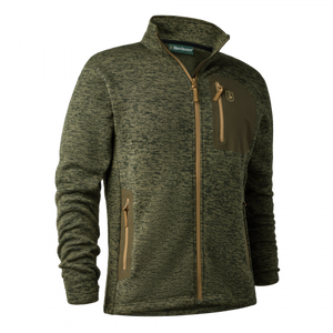 Sarek Strickjacke - Oliv - Deerhunter