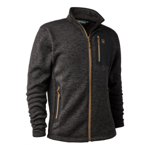 Sarek Strickjacke Dunkelgrau - Deerhunter
