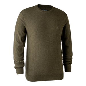 Kingston Strickpullover mit rundem Hals - Cypress - Deerhunter