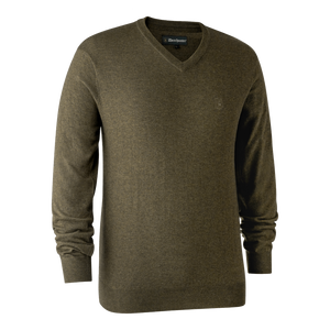 Kingston Pullover mit V-Ausschnitt Cypress - Deerhunter