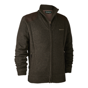 Carlisle Strickjacke mit Stormliner Dark Elm - Deerhunter