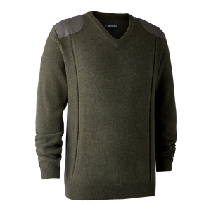 Sheffield Pullover mit V-Ausschnitt Grün - Deerhunter
