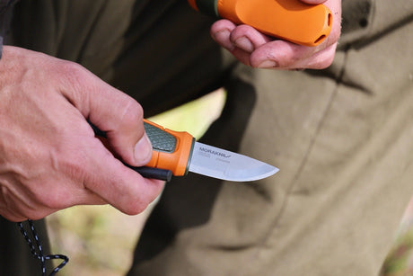 Eldris mit Gürtelöse (S) Olive Green/Bu – Morakniv