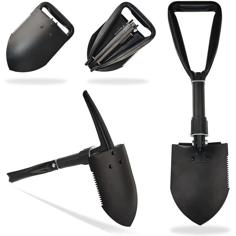 Globuz Mini Łopatka Polowa i Kilof – Składana – 28 cm