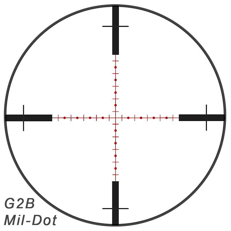 Zielfernrohr M7Xi 2,9-20x50 G2B Mil Dot IFS mit ballistischer Computer Schwarz - Steiner