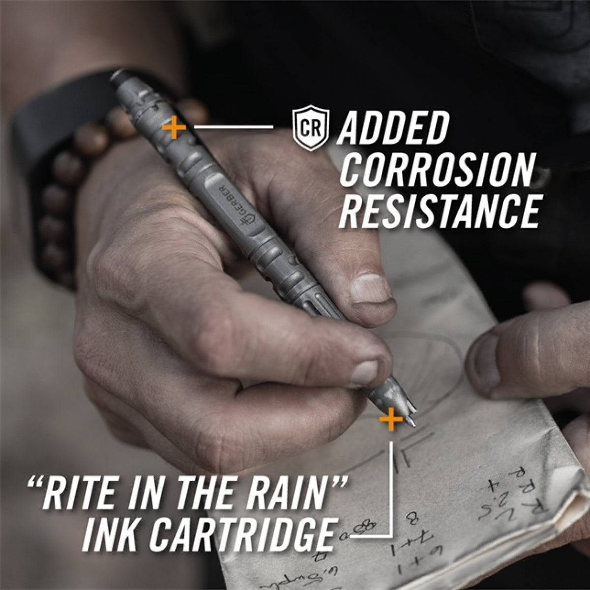 Impromptu Taktischer Stift - Tactical Silver - Gerber