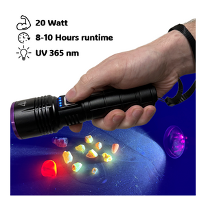 Globuz Eclipse 20w UV 365nm z Blacklight-filter
