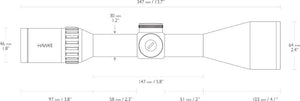Endurance 30 WA - 3-12x56 LRC (12x) - mit Klicktürmen - Hawke