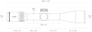 Frontier 30 SF 4-24x50 Mil Pro (20x) - Hawke