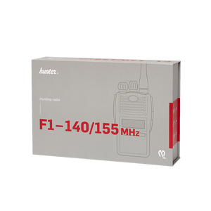 Hunter F1 - radio myśliwskie z wyświetlaczem 140/155 MHz