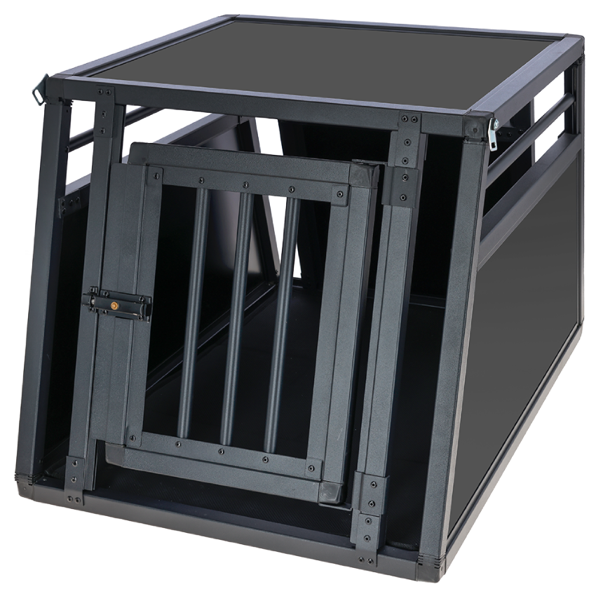 Transportbox aus hochqualitativem Aluminium – 92x65x65cm – Kerbl