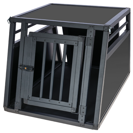 Transportbox aus hochqualitativem Aluminium – 92x65x65cm – Kerbl