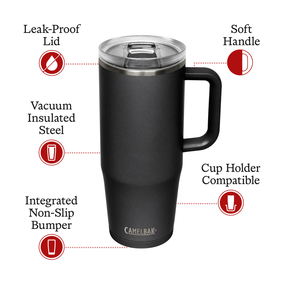 Thrive Mug, VSS 32oz - Camelbak - BLACK