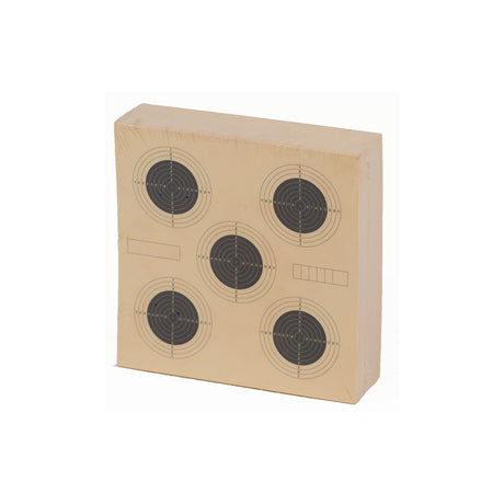 Papierzielscheiben, 5 Spiegel, 10- Ring, 14x14, 100 Stück
